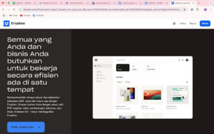 Landing Page DropBox