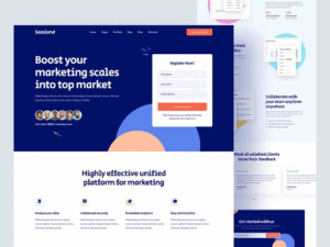Landing page lead generation